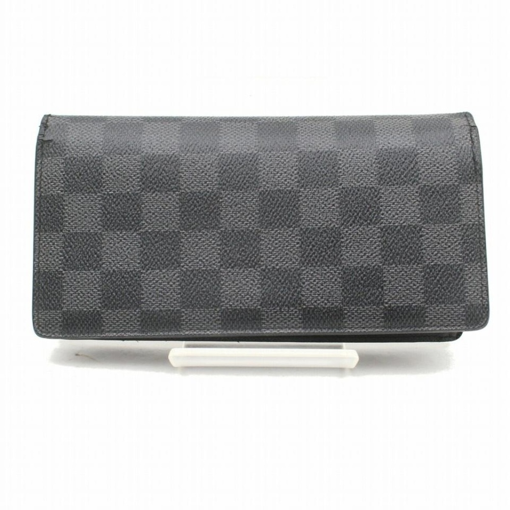 Louis Vuitton Graphite Brazza Bifold Portefeuille